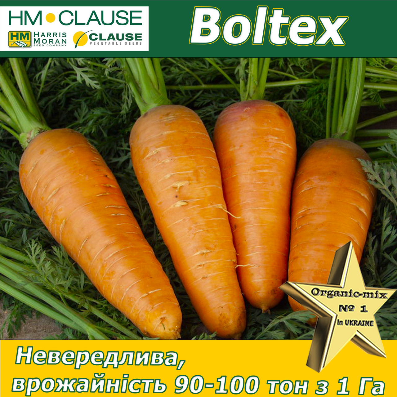 Морква Болтекс / Boltex, HM. Clause (Франція), 500 грамів, фото 1