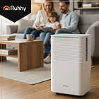 Осушувач повітря потужний конденсаційний Ruhhy 26498 12 л/24 год, гігростат, таймер, WiFi, фото 4
