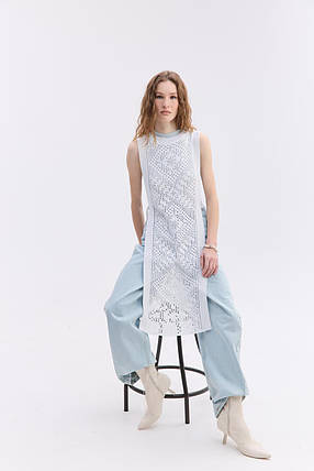 Жіночий в'язаний жилет "Горицвіт" (1 м), фото 1