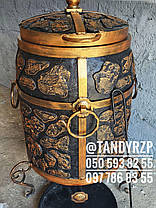 Тандир Тахір 80 літрів (совок, кочерга, хрестовина, шампура), фото 2