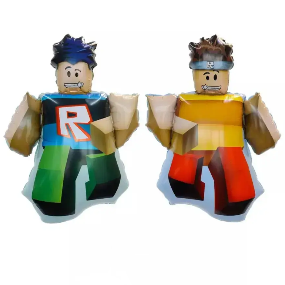Фольгована велика повітряна куля Roblox Роблокс дві різні сторони, 86х64 см