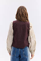 Жіноча вишита камізелька MEREZHKA "Соловійка", фото 4