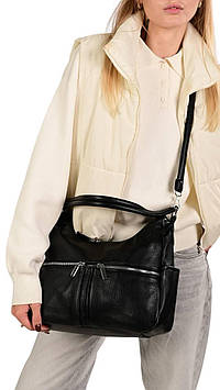 Сумка жіноча чорна код 7-710