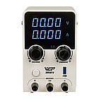 Блок живлення лабораторний WEP 305D-V, 30 V 5 A, імпульсний, з цифровою індикацією (V/A), USB QC 5V-12V/20W, фото 2