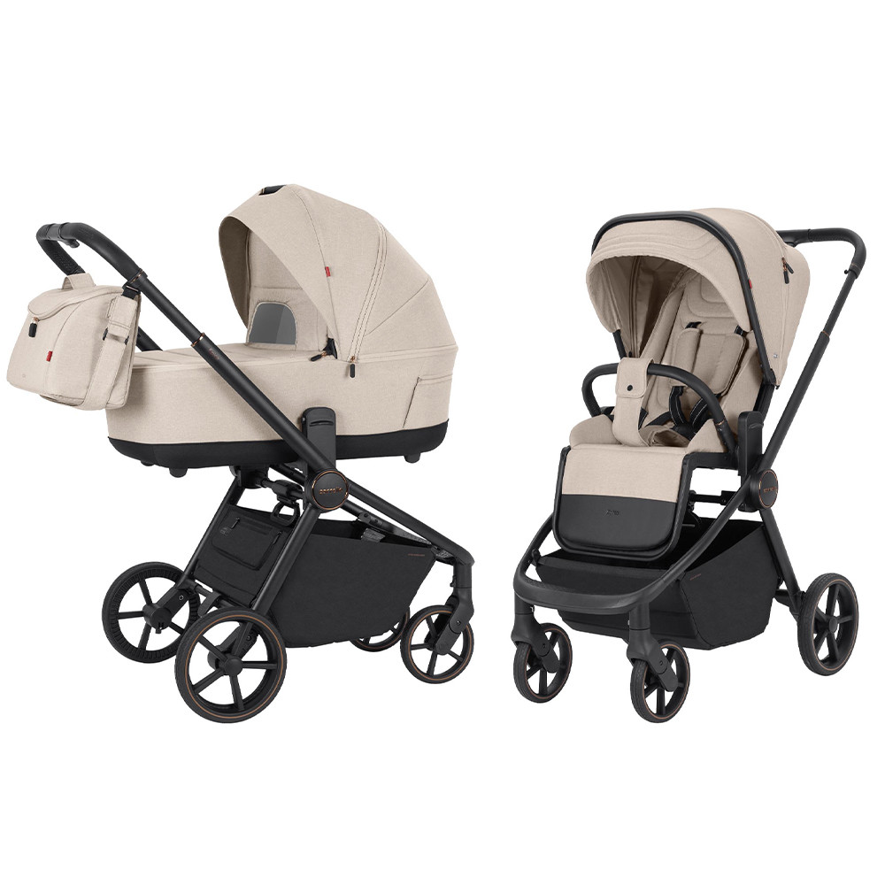 Коляска універсальна CARRELLO Epica CRL-8510 (2in1) Almond Beige /1/
