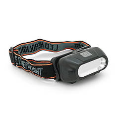 Налобний ліхтарик KX-213R, Cob, Red, 1режим, корпус: пластик, водостійкий, ip44, живлення АКБ 18650, Type-C кабель, BOX