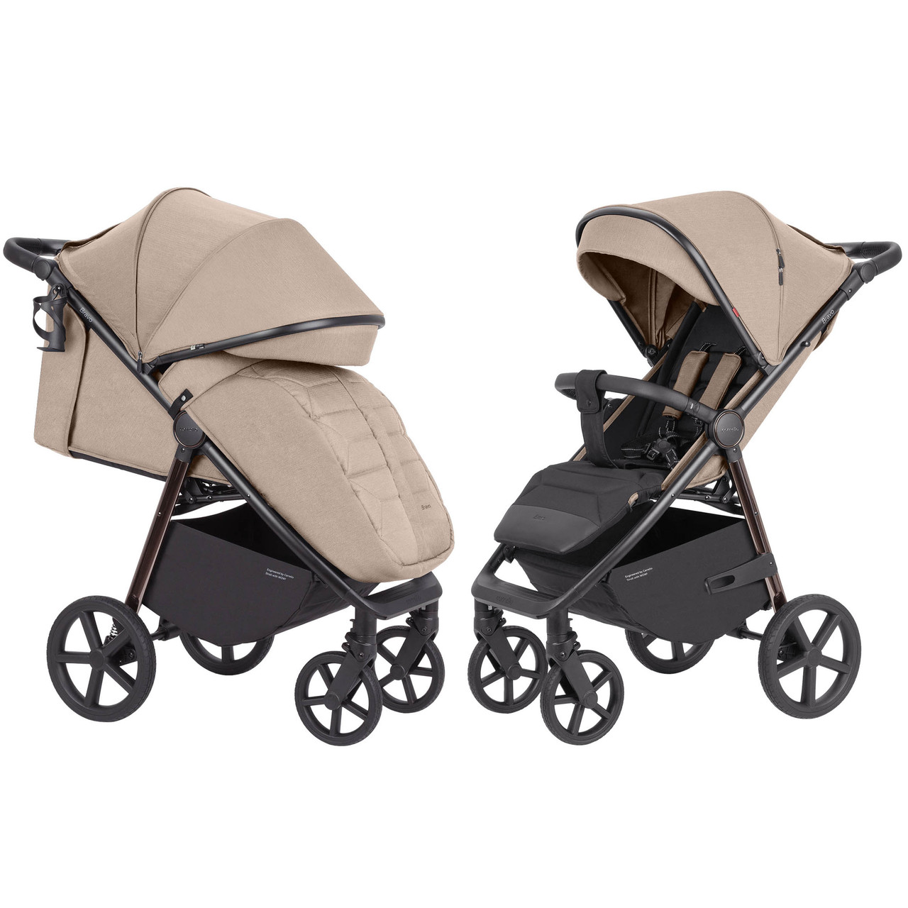 Прогулянкова коляска CARRELLO Bravo CRL-5515 Ivory Beige 2024 NF /1/