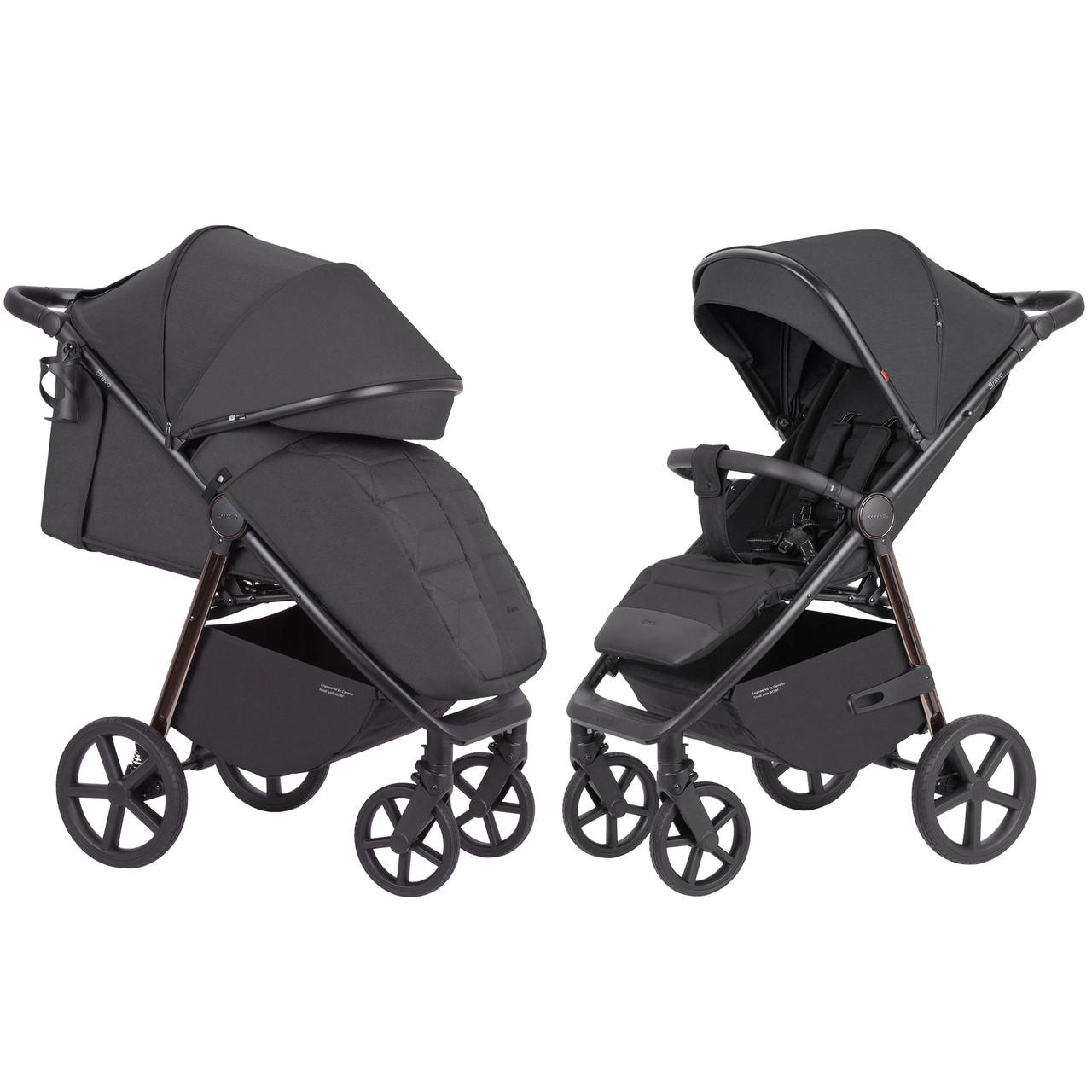 Прогулянкова коляска CARRELLO Bravo CRL-5515 Storm Grey 2024 NF /1/