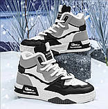 Кеди високі чоловічі на флісі, 44 р!, фото 2