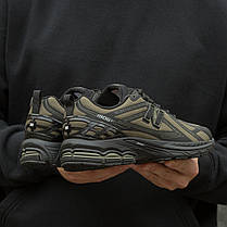 Чоловічі кросівки Термо New Balance 1906R Termo Black Haki Gore tex Нью Беланс 1906р Горе тех хакі чорні осінь єврозима, фото 4