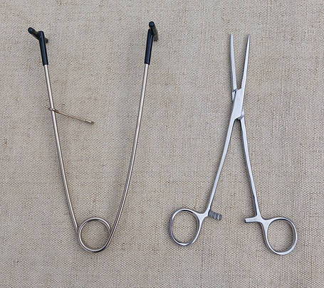 Зівник + щіпці рибальські для вилучення приманки з пащі хижака, фото 1