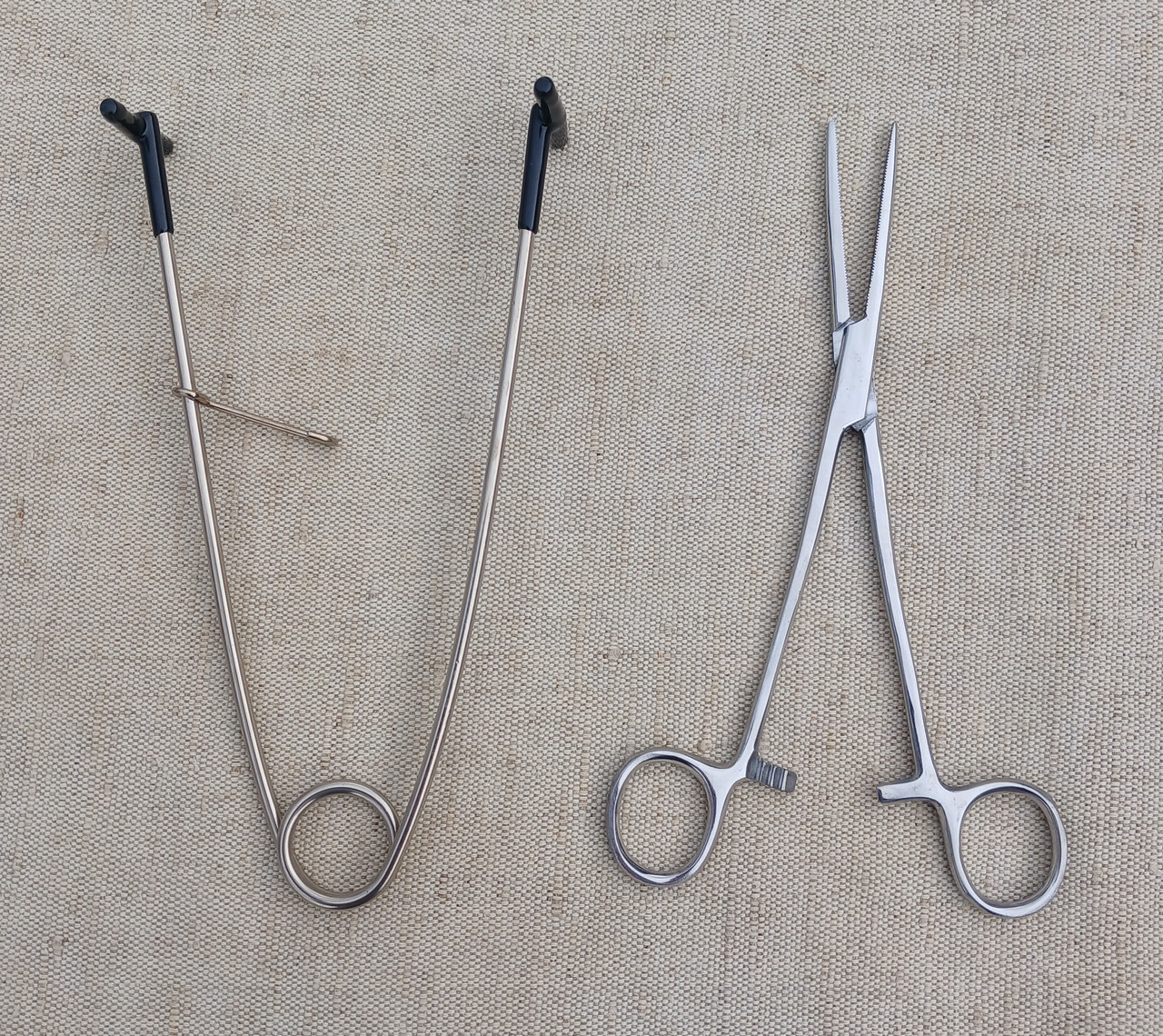 Зівник + щіпці рибальські для вилучення приманки з пащі хижака