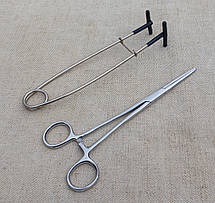 Зівник + щіпці рибальські для вилучення приманки з пащі хижака, фото 5