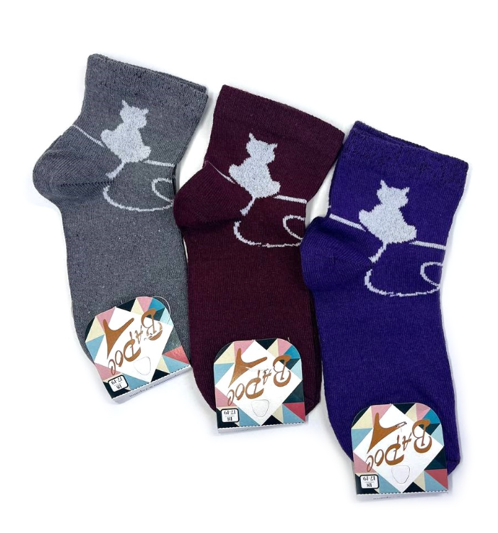 Шкарпетки дитячі "Cat" 18 р. (12 пар!) (Демісезонні) Варос, фото 1