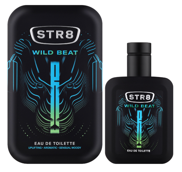 STR8 Wild Beat 100 ml metal box туалетна вода чоловіча (оригінал оригінал Греція), фото 1