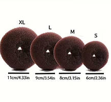 Набір 7 шт. валики для волосся різних розмірів бублики для волосся для створення зачіски