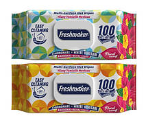 Універсальні вологі серветки для прибирання Freshmaker (100шт.)