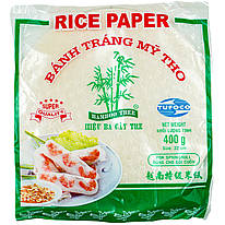 Папір рисовий для спрінг-ролів 22 см BAMBOO TREE 400 г
