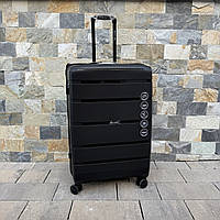 Валіза дорожня велика з поліпропілену Wings HWF03 L Чорний