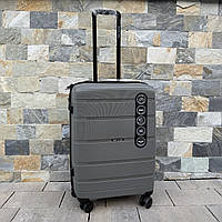 Валіза дорожня середня з поліпропілену Wings HWF03 М Сірий