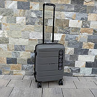 Валіза дорожня мала з поліпропілену Wings HWF03 S Сірий