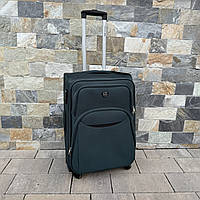 Валіза тканинна середня на 4 колесах Wings 1708 M Зелений