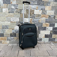 Валіза тканинна мала на 4 колесах Wings 1708 S Зелений