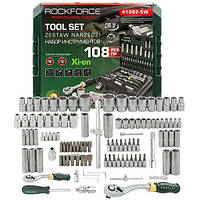 Набір інструментів 108 пр. 1/4", 1/2" (6 гр.)  RF-41082-5W