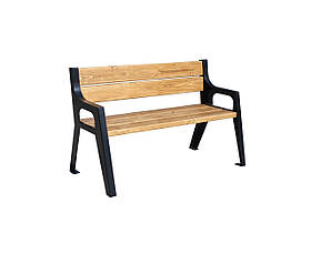 Лавка паркова Kompred Ліберті 1000 мм натуральне дерево