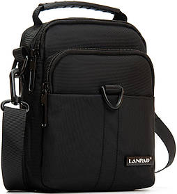 Сумка bobi  чоловіча Lanpad на плече чорна