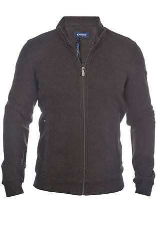 Кофта чоловіча Le Gutti 25-4134-34 темно-коричнева, фото 1