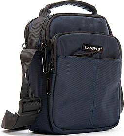 Сумка bobi  чоловіча на плече Lanpad синя