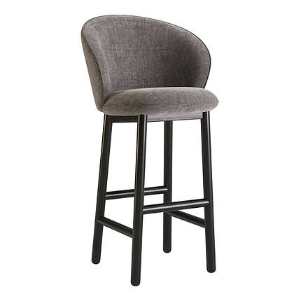 Стілець барний Stitch чорний / Vouge 16 TM Lovko, фото 1