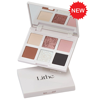 Палетка тіней для повік Lithe Beauty Astral Eyeshadow Palette 6 г