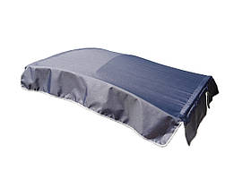 Тент для гойдалок садових Kompred Antalya на основі 57 труби сірий