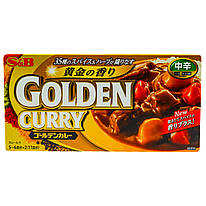 Соус каррі не гострий в кубиках S&B 198 г