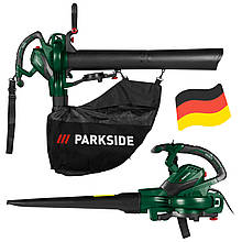 Електрична садова повітродувка-пилосос PARKSIDE PELSB 3000 A1 (3000 Вт, Німеччина)