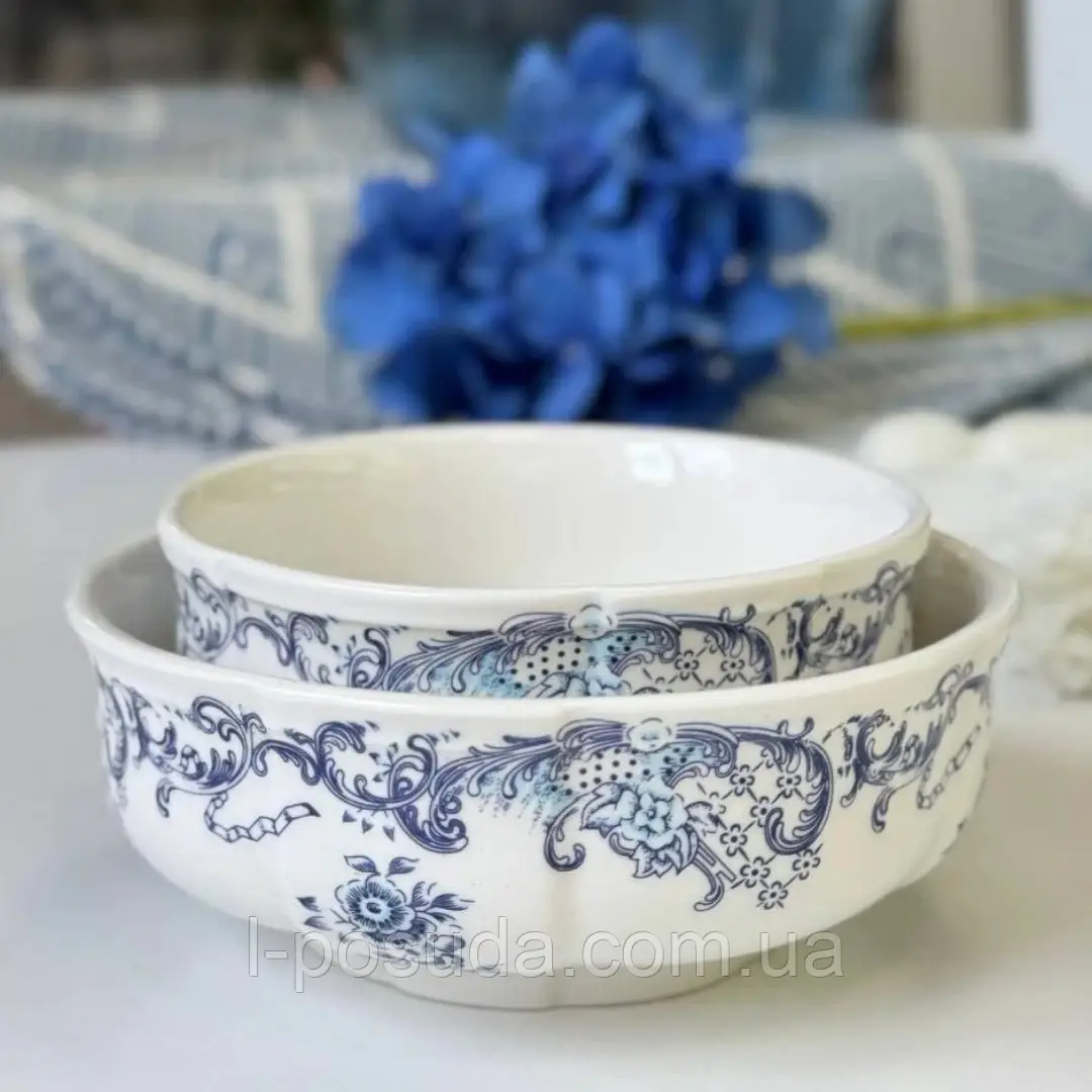 Салатник Grevelingen блакитний 350 мл, 12 см, фото 1