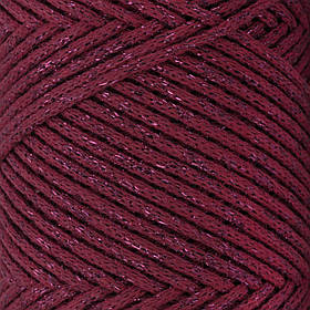 Шнур Cotton Shine, колір Марсала