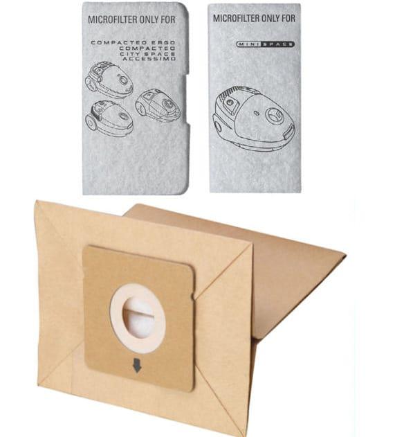 Комплект мішків для пилососа Rowenta ZR003901, фото 1