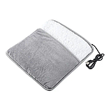 Електрокилимок для ніг Електрична грілка для ніг із підігрівом Грілка з підігрівом від usb Lesko 29875, фото 2