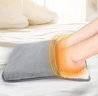 Електрокилимок для ніг Електрична грілка для ніг із підігрівом Грілка з підігрівом від usb Lesko 29875