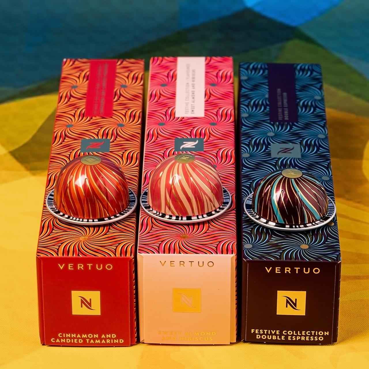 Набір капсульної кави «Nespresso Vertuo Festive Collection — Магія смаку з першим ковтком», 30 капсул, фото 1