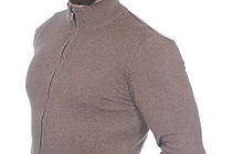 Кофта чоловіча Le Gutti 25-862-11 коричнева, фото 5