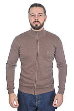 Кофта чоловіча Le Gutti 25-862-11 коричнева, фото 2
