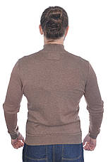 Кофта чоловіча Le Gutti 25-862-11 коричнева, фото 4