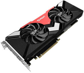 Відеокарта GeForce RTX 2080 8GB Palit GamingPro OC (NE62080S20P2-180A) Б/В, фото 2