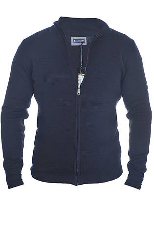 Кофта чоловіча Le Gutti 25-870-13 темно-синя, фото 1