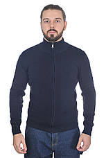 Кофта чоловіча Le Gutti 25-870-13 темно-синя, фото 2