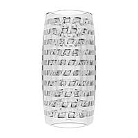 Чоловічий наскрізний мастурбатор з зовнішнім рельєфом, Прозорий